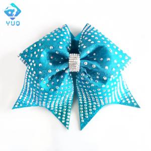 YUQ Customized Handmade Cheerleading Accessories Ribbon Cheer leading Hair Bow